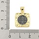 Стойки обшивки латунные подвески KK-Z053-27G-3