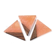 Подвески из смолы и дерева WOOD-F015-06E