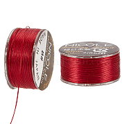 Нейлоновая бисерная нить NWIR-WH0005-10I