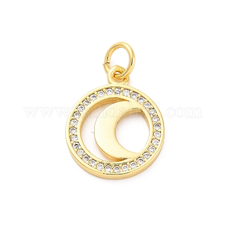 Латунные микро проложить кубического циркония подвески KK-D325-60G-03-1