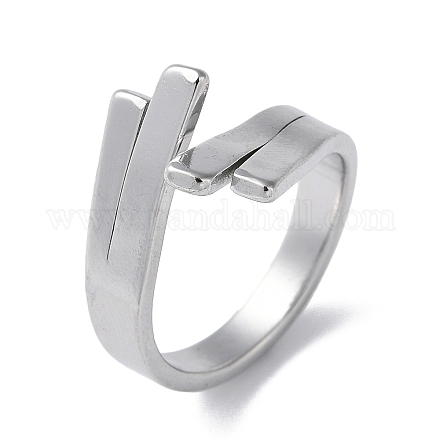 Кольцо-манжета из нержавеющей стали марки 304 RJEW-Q785-01P-1