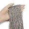 Natural Angelite Beads Strands, Round, Faceted, 3mm, Hole: 0.6mm, about 156pcs/strand, 15.55''(39.5cm)