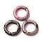 Natural Rhodonite Plain Band Ring for Women, US Size 6 1/2(16.9mm)