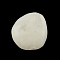 Nuggets Imitation Gemstone Acrylic Beads, White, 25x24x17mm, Hole: 3mm, about 84pcs/500g