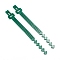 Reusable Plastic Plant Cable Ties, Adjustable Plant Twist Ties, Garden Tool, Green, 250x28x4mm