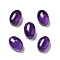 Natural Amethyst Cabochons, Oval, 14x10x7.5mm