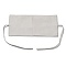 Microfiber Jewelry Storage Gift Pouches, Envelope Bags with Flap Cover, for Jewelry, Watch Packaging, Square, Gray, 8x8cm