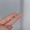 Alloy Earrings for Women, with 925 Sterling Silver Pin, 14.5mm