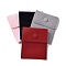 Velvet Jewelry Storage Pouches, Rectangle Jewelry Bags with Snap Fastener, for Earrings, Rings Storage, Mixed Color, 9.7~9.75x7.9cm