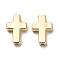 CCB Plastic Beads, Cross, Golden, 13x9x3mm, Hole: 1.6mm