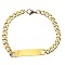 Exquisite stainless steel bracelet for men with Stainless Steel tag.