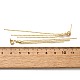 Серьги-гвоздики с кисточками из латуни в форме сердца EJEW-Z086-04G-5