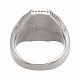 Мужские кольца из нержавеющей стали STAS-H102-AS-12-3