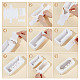 Картонные коробки для макарон CON-WH0086-132A-01-5