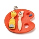 Подвески из непрозрачной смолы FIND-M012-01F-1