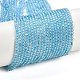 Натуральные бусы из голубого топаза нити G-P553-A01-02-1