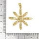 Латунные микро проложить кубического циркония подвески KK-M322-27G-3