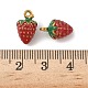 Подвески из нержавеющей стали 304 с эмалью STAS-U057-17G-03B-3