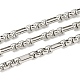 Цепи Figaro из нержавеющей стали 304 STAS-B041-12P-1