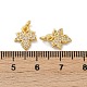 Латунные микро проложить кубического циркония подвески KK-U073-02G-3