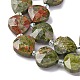 Природные Unakite бисер нитей G-P570-E06-02-4