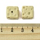 Непрозрачные бусины из искусственной смолы CRES-B021-11-3