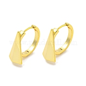 Латунные серьги обруча EJEW-L211-007G
