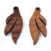 Подвески из натурального орехового дерева WOOD-T023-19