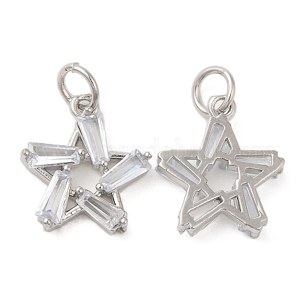 Подвески из латуни с покрытием из латуни KK-Z026-14P-1