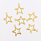 201 Stainless Steel Charms, Star, Golden, 14.5x12.5x0.8mm, Hole: 1.2mm
