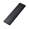 Paper Jewelry Display Cards, for Necklaces Storage, Rectangle, Black, 21x5.5x0.05cm, Hole: 6mm and 3mm