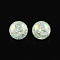 Bubblegum AB Color Transparent Crackle Acrylic Round Beads, Clear AB, 20mm, Hole: 2.5mm, about 100pcs/500g