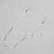 Miyuki & Natural Freshwater Pearl Braided Necklace for Women