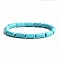 Turquoise Bracelet with Elastic Rope Bracelet, Male and Female Lovers Best Friend, Bead: 6mm