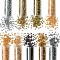 10080Pcs 9 Colors Baking Paint Glass Seed Beads, Cylinder, Mixed Color, 2x1.5mm, Hole: 1mm, about 1120pcs/color