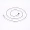 Non-Tarnish 304 Stainless Steel Snake Chain Necklaces, with Lobster Claw Clasps, Stainless Steel Color, 19.7 inch(50cm), 1.2mm