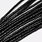 Synthetic Turquoise Beads Strands, Dyed, Column, Black, 5x3mm, Hole: 1mm, about 72pcs/strand, 15.2 inch
