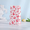 Rectangle Paper Bags, No Handle, for Gift & Food Bags, Butterfly Pattern, 13x8x24cm
