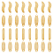 DICOSMETIC 48Pcs 4 Styles Rectangle Link Pendants Horse Eye Connector Charms Oval Link Charms Golden Geometric Links Connectors Stainless Steel Links Charms for DIY Jewelry Making