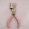 Bail Making Pliers, Carbon Steel Multi-Size Wire Looping Forming Pliers, Platinum, 16x9x0.95cm