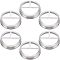 304 Stainless Steel Bottle Caps, Flat Round, Stainless Steel Color, 9x1.7cm