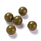 Natural TaiWan Jade Beads, No Hole/Undrilled, for Wire Wrapped Pendant Making, Round, 20mm