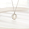 Stainless Steel Knight Helmet Pendant for Women's Daily Wear