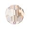 Preciosa® Crystal Beads, Czech Crystal, 451 19 602 Round, 00030 235 Honey, 6mm, Hole:1.2mm