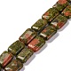 Природные Unakite бисер нитей G-T047-B27-01-1