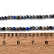 Нитки бусины из натурального ляписа-лазури G-L629-B01-2mm-03-5