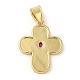 Кулоны из экологически чистой латуни KK-M246-02G-2