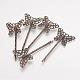 Латунные фурнитуры шпильки Bobby Pin KK-G038-AB-1