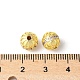 Латунные микро проложить кубического циркония бусы KK-U067-06G-01-2
