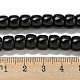 Непрозрачное стекло бисер нитей GLAA-NH0002-B02-3